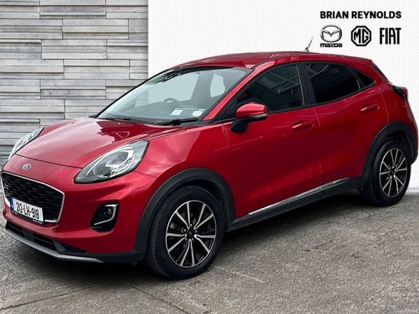 Ford Puma MPV, Petrol Hybrid, 2021, Red