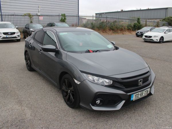 Honda Civic Hatchback, Petrol, 2017, Grey