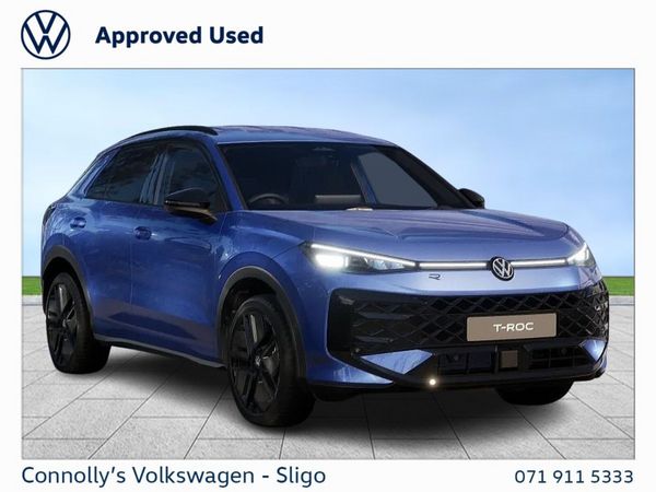 Volkswagen T-Roc SUV, Petrol, 2026, Blue