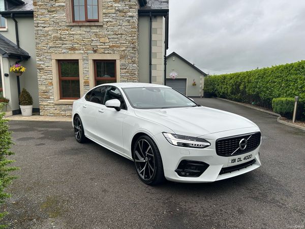 Volvo S90 Saloon, Diesel, 2019, White