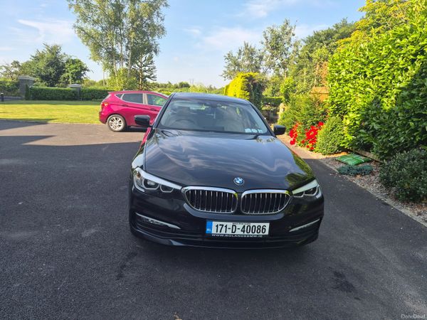 BMW 5-Series Saloon, Diesel, 2017, Black