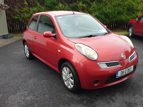 Nissan Micra Hatchback, Petrol, 2008, Red