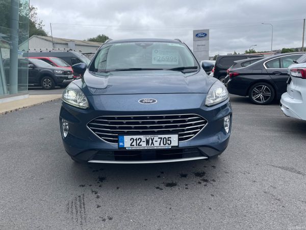 Ford Kuga SUV, Diesel Hybrid, 2021, Blue