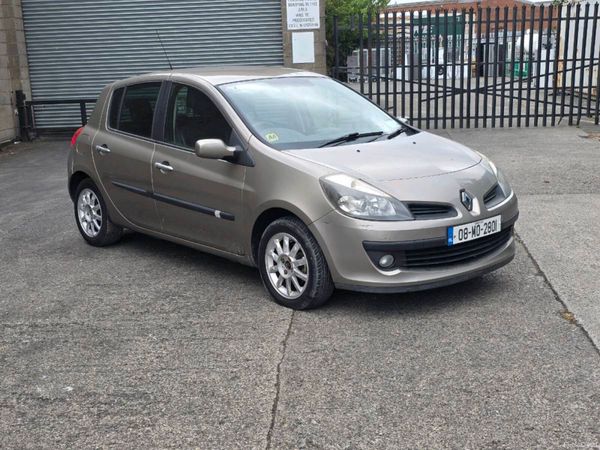 Renault Clio Hatchback, Petrol, 2008, Gold