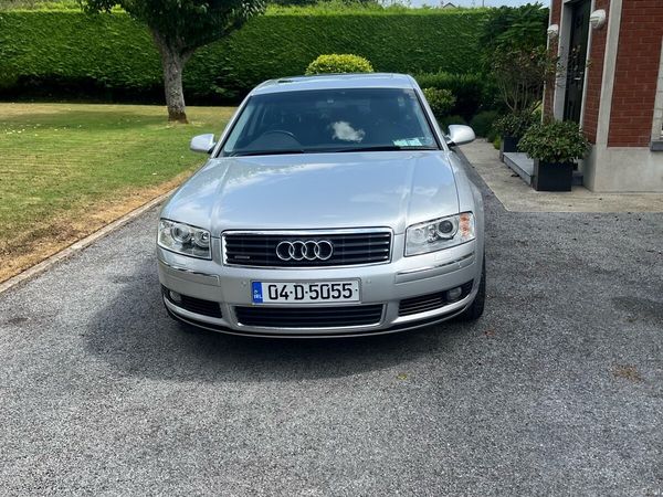 Audi A8 Saloon, Petrol, 2004, Silver