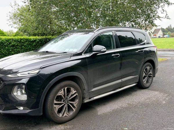 Hyundai Santa Fe SUV, Diesel, 2018, Black