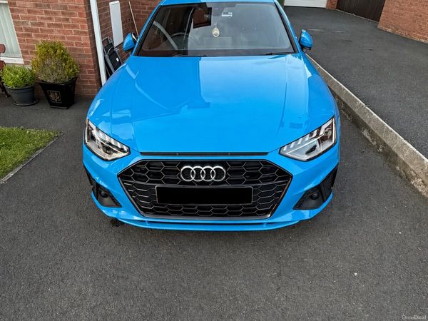 Audi A4 Estate, Diesel, 2019, Blue