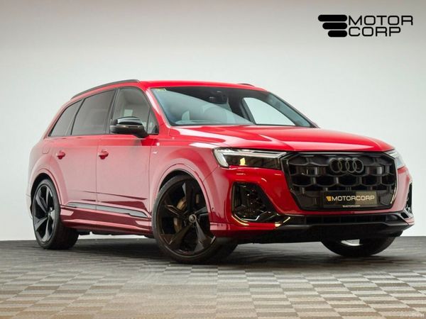 Audi Q7 SUV, Petrol Plug-in Hybrid, 2026, Red
