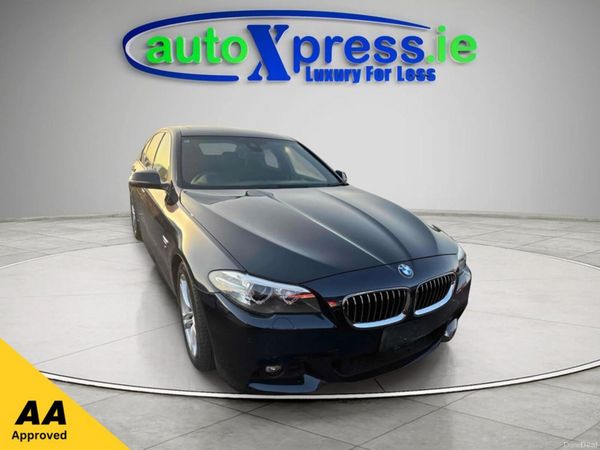 BMW 5-Series Saloon, Diesel, 2016, Black