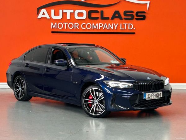 BMW 3-Series Saloon, Petrol Plug-in Hybrid, 2023, Blue