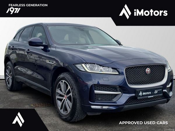 Jaguar F-Pace Estate, Diesel, 2019, Blue