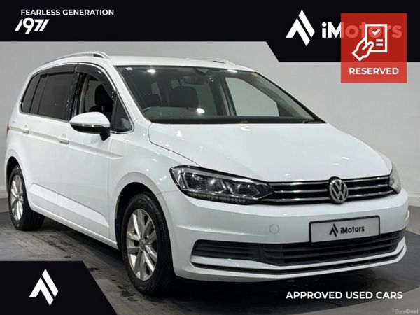 Volkswagen Touran MPV, Petrol, 2017, White
