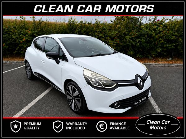 Renault Clio Hatchback, Petrol, 2015, White