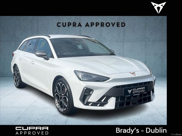 Cupra Leon Estate, Petrol, 2025, White