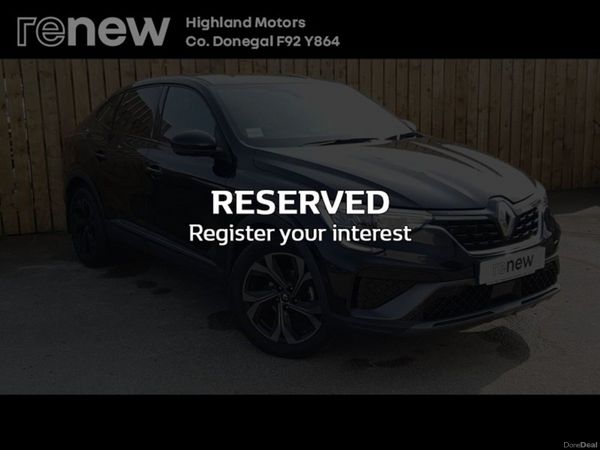 Renault Arkana Hatchback, Petrol, 2023, Black