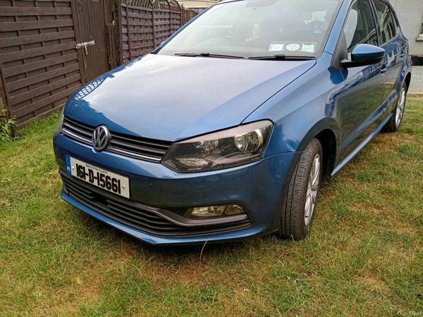 Volkswagen Polo Hatchback, Petrol, 2016, Blue