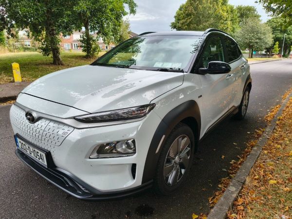 Hyundai KONA MPV, Electric, 2020, White