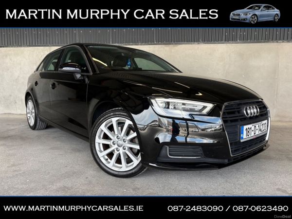 Audi A3 Hatchback, Diesel, 2018, Black