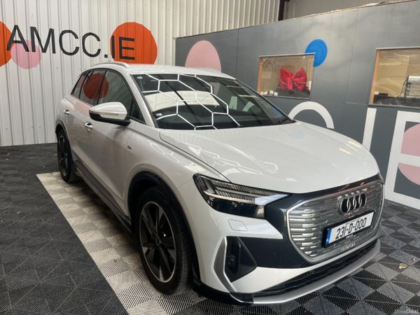 Audi Q4 e-tron SUV, Electric, 2023, White