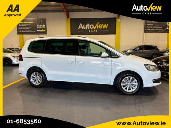Volkswagen Sharan MPV, Petrol, 2019, White