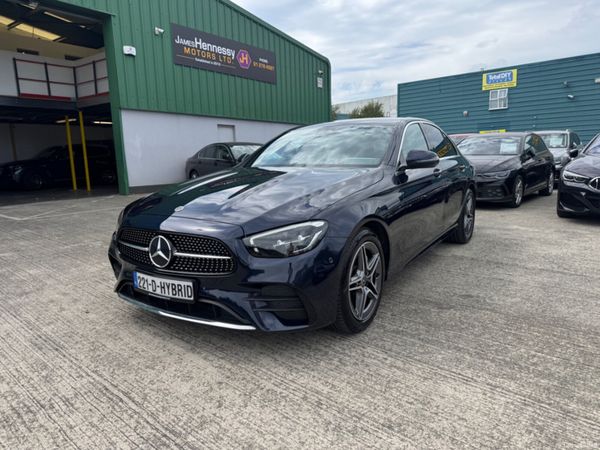 Mercedes-Benz E-Class Saloon, Petrol Plug-in Hybrid, 2022, Blue