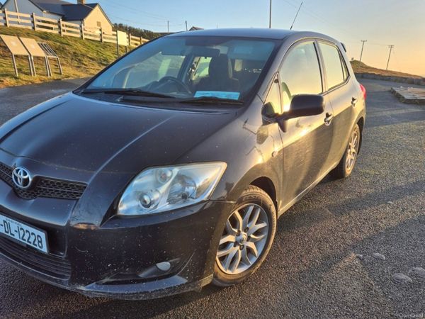 Toyota Auris Hatchback, Petrol, 2007, Black