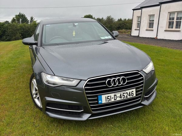Audi A6 Saloon, Diesel, 2015, Grey
