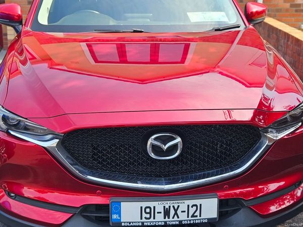Mazda CX-5 SUV, Diesel, 2019, Red