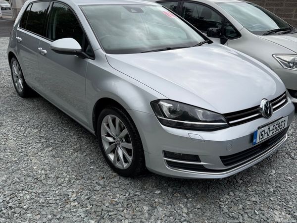 Volkswagen Golf Hatchback, Petrol, 2015, Silver