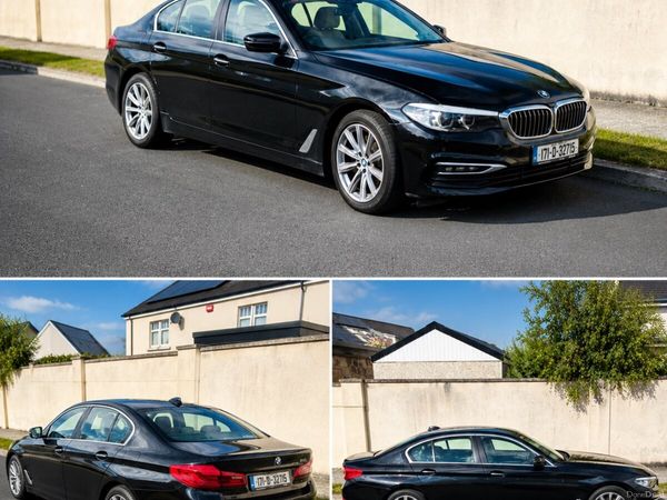 BMW 5-Series Saloon, Diesel, 2017, Black