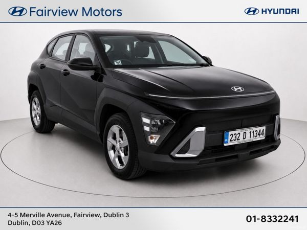 Hyundai KONA SUV, Petrol Hybrid, 2023, Black