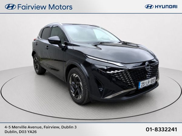Nissan Qashqai SUV, Petrol Hybrid, 2025, Black
