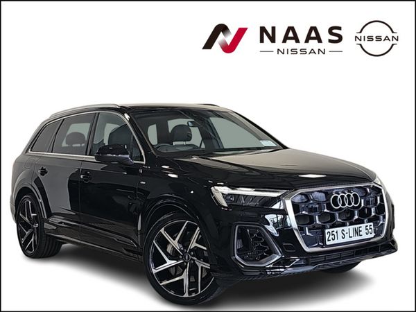 Audi Q7 Estate, Petrol Plug-in Hybrid, 2025, Black