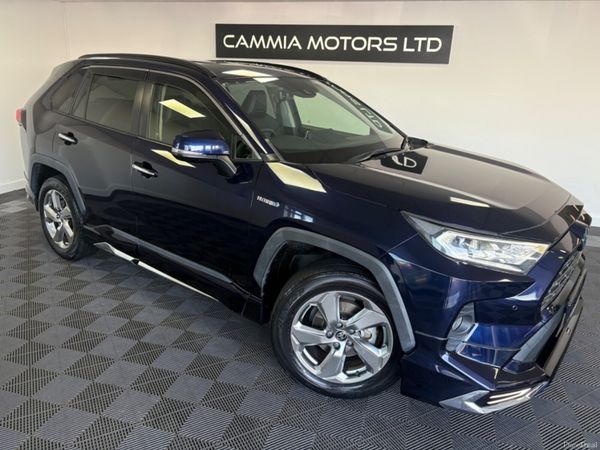 Toyota RAV4 SUV, Petrol Hybrid, 2020, Blue