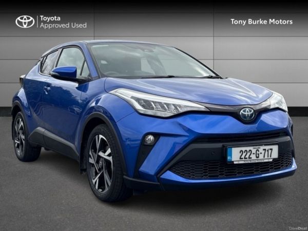 Toyota C-HR SUV, Petrol Hybrid, 2022, Blue