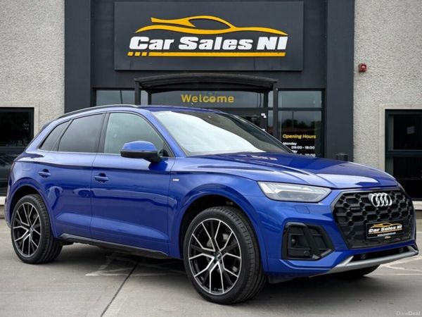 Audi Q5 SUV, Diesel Hybrid, 2023, Blue