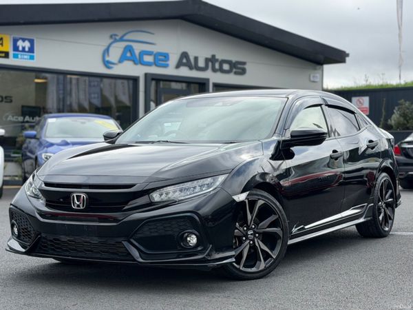 Honda Civic Saloon, Petrol, 2019, Black