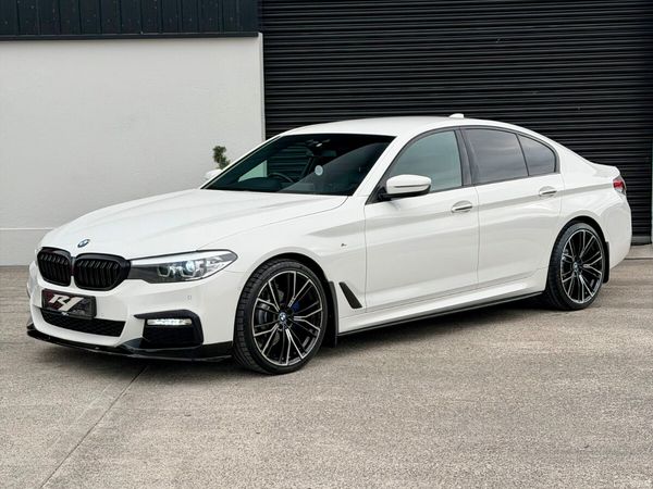 BMW 5-Series Saloon, Diesel, 2017, White