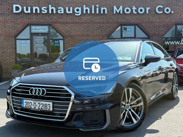 Audi A6 Saloon, Petrol Plug-in Hybrid, 2020, Blue
