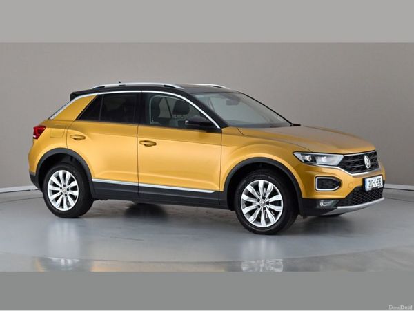 Volkswagen T-Roc MPV, Diesel, 2020, Yellow