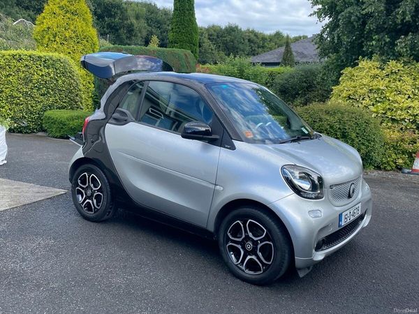 Smart Fortwo Coupe, Petrol, 2015, Silver