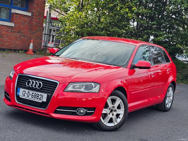 Audi A3 Hatchback, Petrol, 2012, Red