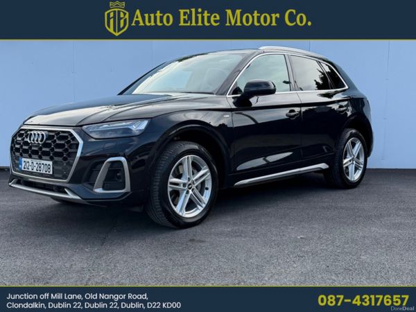 Audi Q5 SUV, Petrol Plug-in Hybrid, 2021, Black