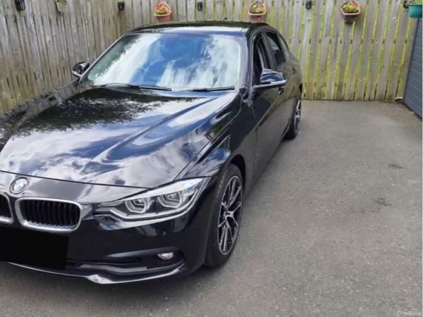 BMW 3-Series Saloon, Petrol, 2018, Black
