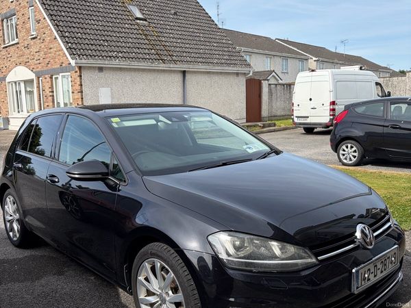 Volkswagen Golf Hatchback, Petrol, 2014, Black