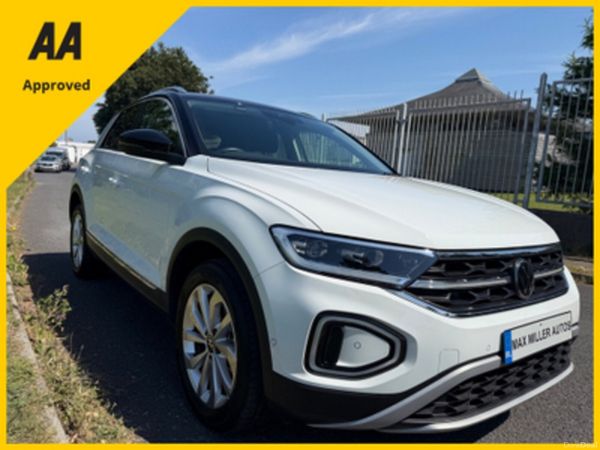 Volkswagen T-Roc Hatchback, Petrol, 2023, White