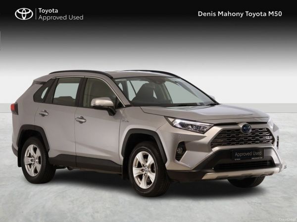 Toyota RAV4 SUV, Petrol Hybrid, 2020, Silver