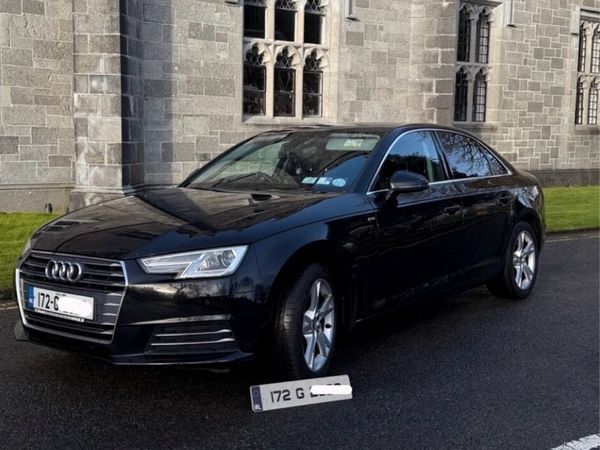 Audi A4 Saloon, Petrol, 2017, Black