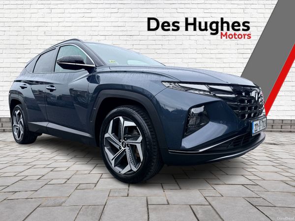 Hyundai Tucson SUV, Petrol Hybrid, 2022, Blue