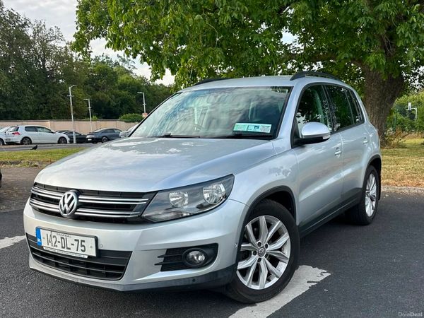 Volkswagen Tiguan SUV, Diesel, 2014, Silver